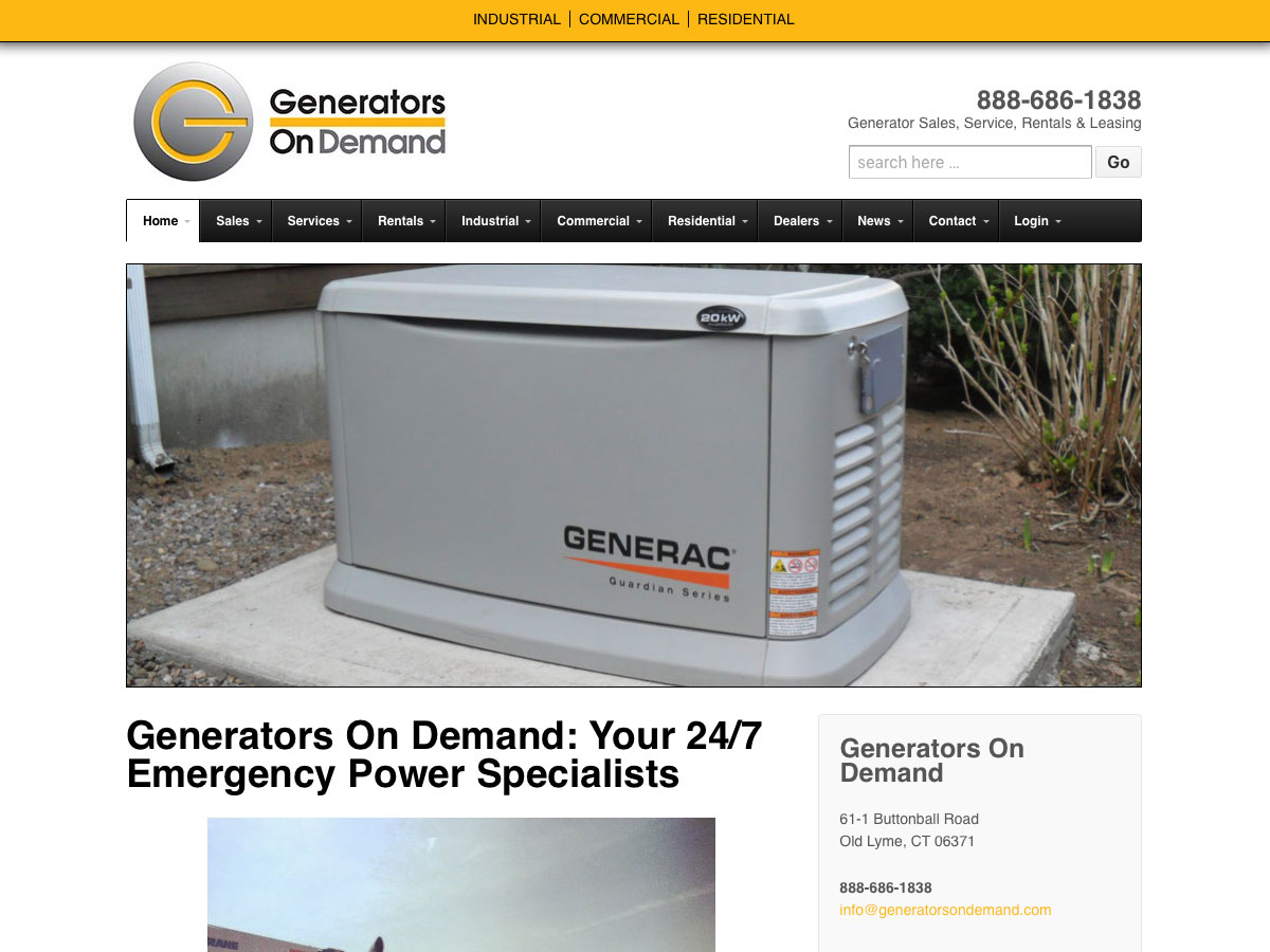 Generators On Demand